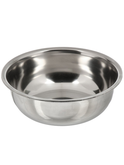 Миска походная, нержавеющая сталь, 2.6 л, 25 см, Следопыт, PF-CWS-P138