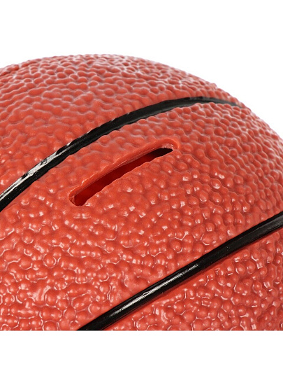 Копилка Баскетбольный мяч, 14х15 см, пластик, A240037