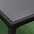 Мебель садовая Green Days, Эльмира, черная, стол, 190х90х75 см, 6 кресел, подушка бежевая, 120 кг, J-2022 - фото 13