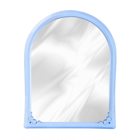 Зеркало в рамке 495х390 голубой М1670 Башкирия