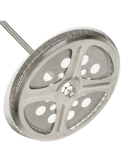 Френч-пресс 0.8 л, стекло, нержавеющая сталь, Caffe, 950082