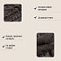 Плед евро, 220х240 см, искусственный мех, 100% полиэстер, Buenas Noches, Длинный ворс, коричневый, 19231 - фото 14