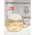 Кружка стекло, 350 мл, Мед, Y4-5398