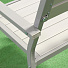Мебель садовая Green Days, Эллада, серая, стол, 140х70х70 см, 6 стульев, 120 кг, YTCT009-1 - фото 6