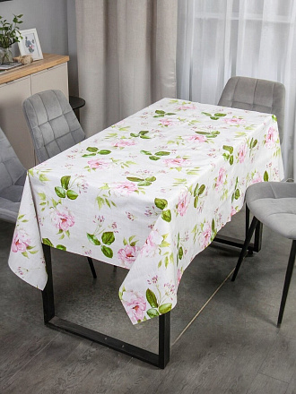 Скатерть Silvano, 1.4х1.8 м, ПВХ на нетканой основе, WF-6404A