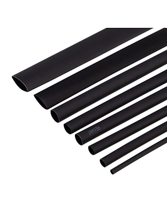 Термоусадочная трубка 18 шт, ТУТнг 2:1, набор №5, 100 мм, Rexant, 29-0105