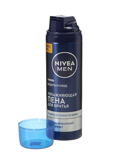 Пена для бритья, Nivea, Защита и уход, 200 мл