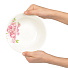 Тарелка десертная, керамика, 17.5 см, круглая, Розовые розы, Кубаньфарфор, 057/8 - фото 4