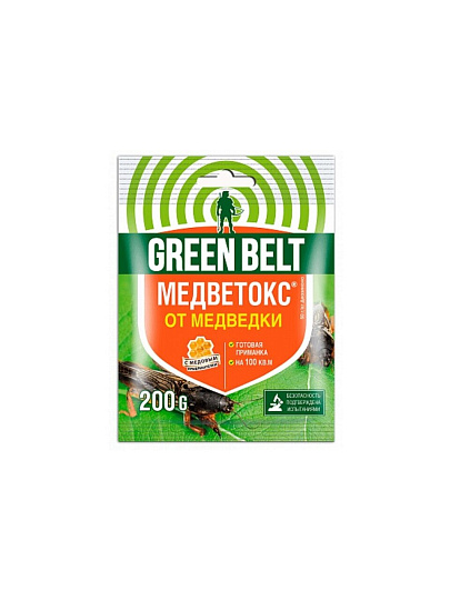 Инсектицид Медветокс, от медведки, гранулы, 200 г, Green Belt