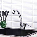 Смеситель для кухни, BOOU, с картриджем, хром, B8289-10F
