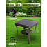 Мебель садовая Green Days, серая, стол, 55х55х60 см, 2 стула, 150 кг, HYB2123 - фото 16