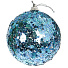 Набор елочных украшений 3 шт, голубой, 8 см, SYPMQA-102115 - фото 3