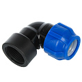 ПНД уголок d25х1&amp;quot;, внутренняя резьба, Valfex