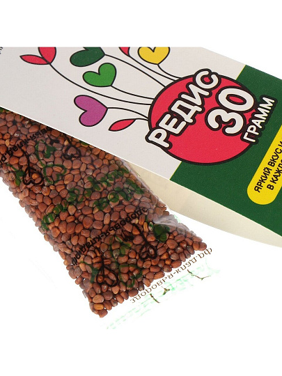 Семена Микрозелень, Редис, 30 г, Моя микрозелень, Здоровья клад