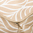 Кофр для хранения, с крышкой, складной, 107х46х15 см, с молнией, бежевый, Листья, UC-214 - фото 3