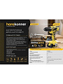 Дрель-шуруповерт аккумуляторный, Hanskonner, HCD1855R, 18 В, 1BatterySystem, 13 мм, 55Нм, 2х2.0Ач, кейс - фото 10