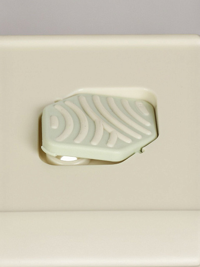 Контейнер пищевой пластик, 0.5 л, 15х12х7 см, светло-серый, прямоугольный, Бытпласт, Phibo Eco Style, 433121230