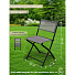 Мебель садовая Green Days, Эльза, черная, стол, 60х60х70 см, 2 стула, YTCT002-YJ1131 - фото 12