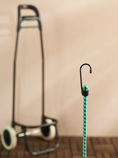 Стяжка для груза, 1.1 м, толщина 8 мм, зеленая, 467-006