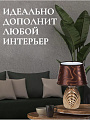 Светильник настольный E14, золотистый, абажур коричневый, Y9-074 - фото 4