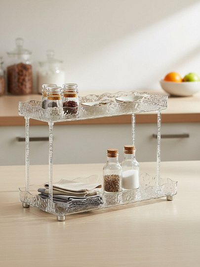 Полка универсальная, пластик, 31.8х16.5х21.2 см, Y4-11264