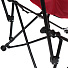 Кресло складное 50х100х90 см, Гриб, красное, замша, 100 кг, YTMC005-SU-19 - фото 3