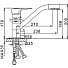 Смеситель для кухни, Frap, с картриджем, с подключением к фильтру, хром, F4304 - фото 12