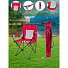 Стул-кресло 52х52х87 см, красное, ткань, с сумкой-чехлом, с сеткой, 100 кг, Green Days - фото 9