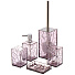 Дозатор для жидкого мыла, акрил, 6.5х6.5х16 см, фиолетовый, Y822-032 - фото 2