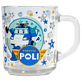 Кружка детская стекло, Робокар Полли, 250 мл, 272021 - фото 2