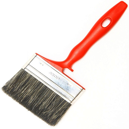 Кисть плоская, Акор, Водные краски, 35х120 мм, смешанная щетина, рукоятка пластик, 173 35 120