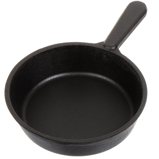 Сковорода чугун, 14.5 см, Камская посуда, Порционная, индукция, ч1430