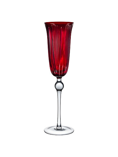 Бокал для шампанского, 180 мл, стекло, 2 шт, Lefard, red velvet, 687-061