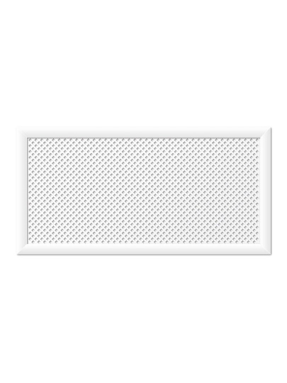 Экран для радиатора, МДФ, 1200х600 мм, белый, Глория, Стильный Дом