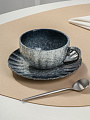 Чайная пара керамика, 2 предмета, на 1 персону, 220 мл, Затмение, Y4-8981 - фото 2