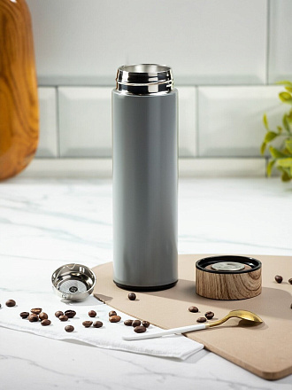 Термос нержавеющая сталь, 0.45 л, графит, B070064