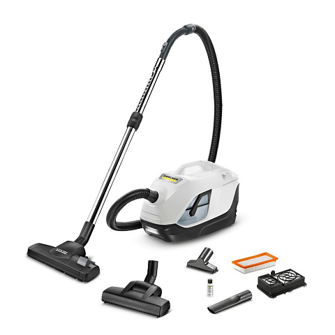 Пылесос Karcher, DS 6 Plus EU 1.195-252.0, 650 Вт, аквафильтр, 2 л, сухая уборка