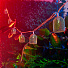 Фонарь садовый Lamper, Каскад Ночная Лампада, на солнечной батарее, грунтовый, 4 Вт, пластик, панель 4м/аккум, 2 реж - фото 5