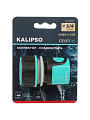 Коннектор для шланга 3/4&amp;quot;, быстросъемный, автостоп, пластик, аквастоп, Kalipso, DY8030GL - фото 5