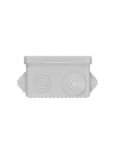 Коробка распаячная, ударопрочный полипропилен, открытая, 80х80х50 мм, TDM Electric, IP54, SQ1401-7112