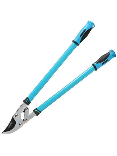 Сучкорез 750 мм, прямого реза, двухрычажный механизм, Grandy, рукоятка двухкомпонентная