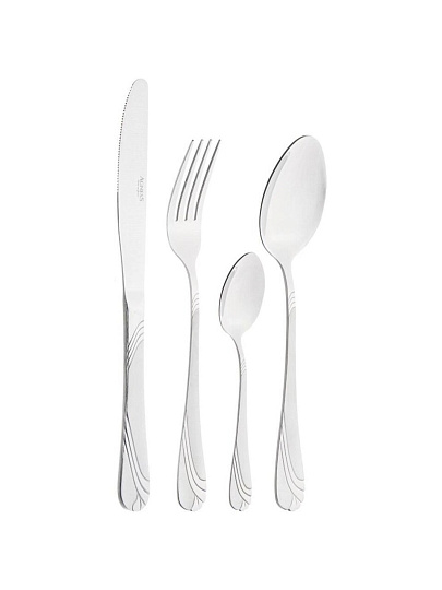 Набор столовых приборов Agness на 6 персон 24 пр, 942-046
