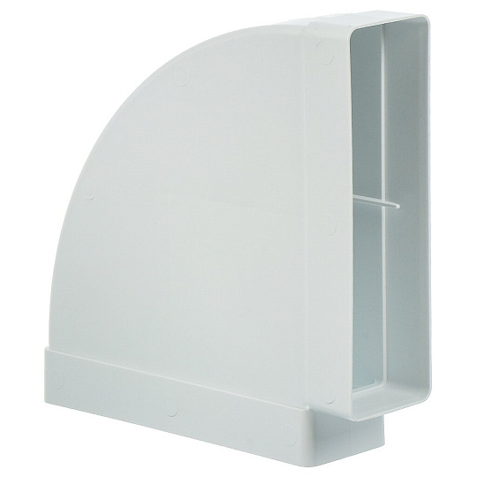 Колено плоское пластик, 90 °, Event, 60204 КГП