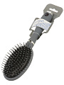 Расческа для волос массажная, овальная, графит, Studio style, 844166-4551 - фото 5