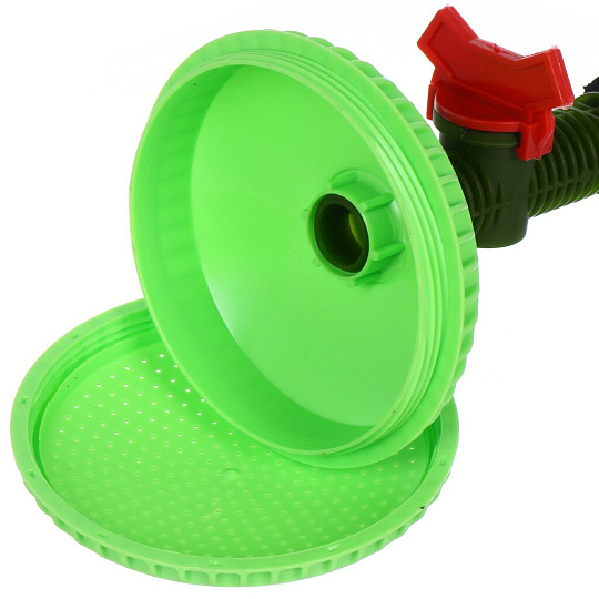 Душ летний 11 см, с пластиковым краном, с лейкой