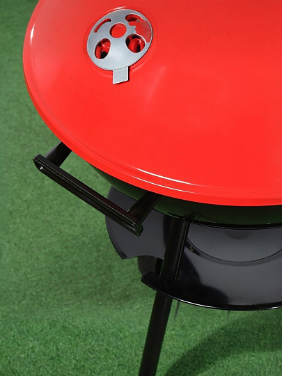 Гриль 435х735 мм, 1 мм, разборный, с крышкой, угольный, T2022-7065