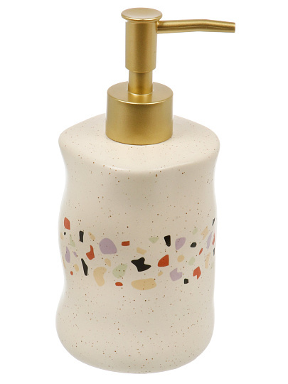 Дозатор для жидкого мыла Мозаика, керамика, 7.7x11/17 см, BCE3075AA-LD
