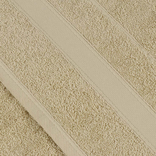 Полотенце банное 50х90 см, 100% хлопок, 500 г/м2, Виола, Bella Carine, оливковое, Турция, FT-3-50-1031