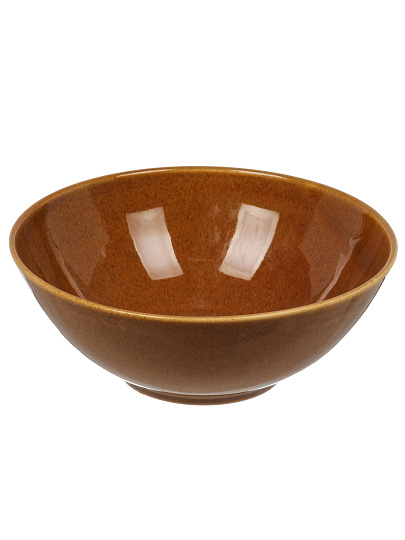 Салатник фарфор, 17 см, Карамель, Daniks, 15СЛ17013