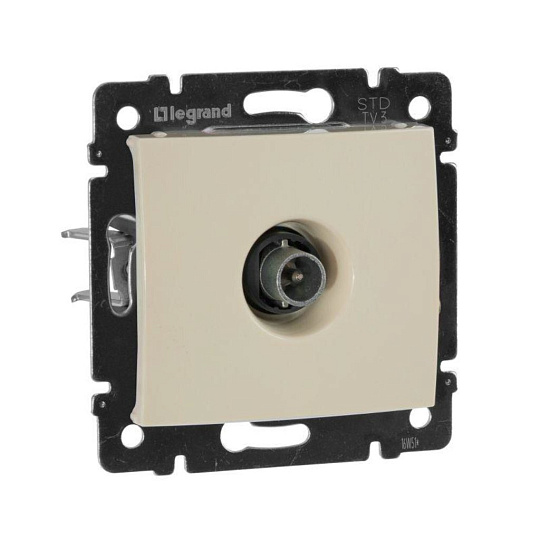 Механизм розетки TV СП Valena проходная 14дБ сл. кость Leg 774331
